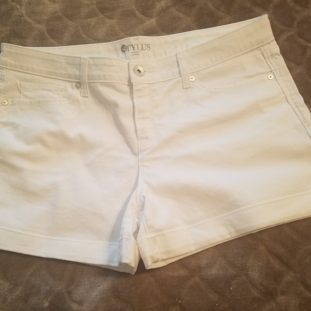 White shorts